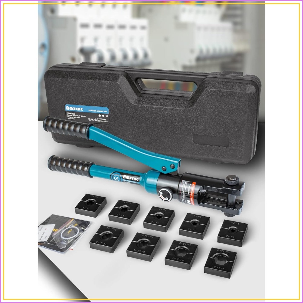 Tool Set - Pinza Idraulica Compatta per Crimpatura 8-4/0