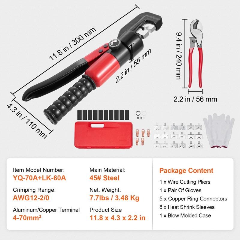 Pinza crimpatrice idraulica co - Pliers recensione e prezzo