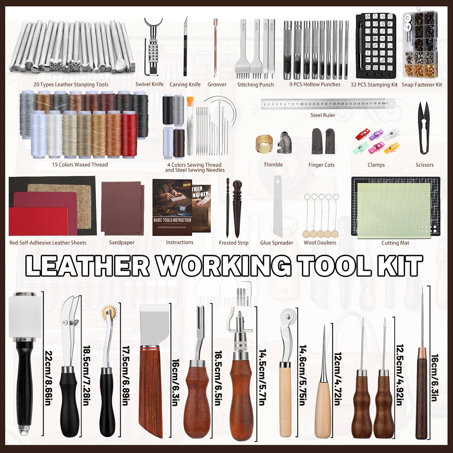 Kit per Lavorazione Pelle, Set - Tool Bag recensione e prezzo