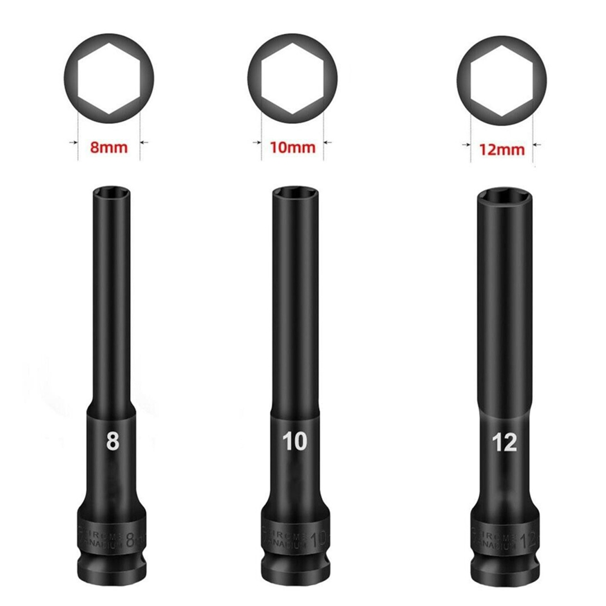 A002 3PCS 1/2 Drive Chiave a p - Socket Wrench recensione e prezzo